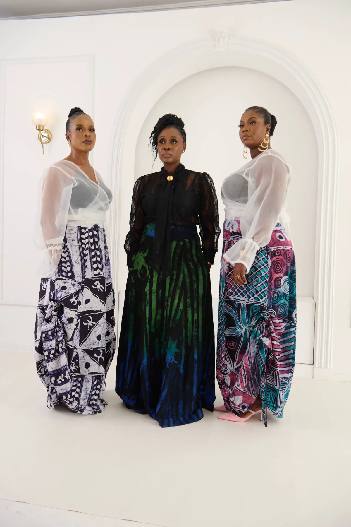 ITURA_in her ease. Batik Skirt